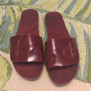 Calvin Klein slides